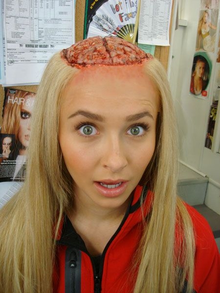 random pic girl open brain - Har