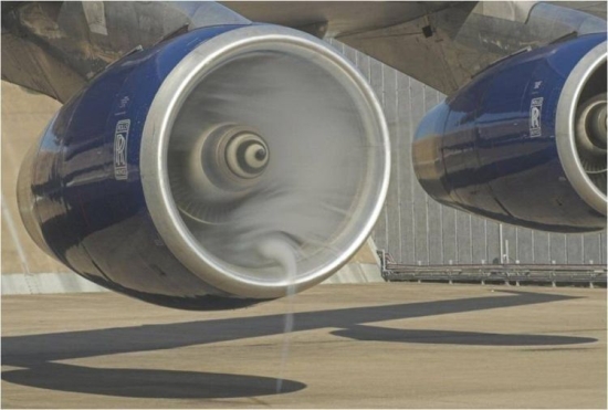 random pic jet engine suction