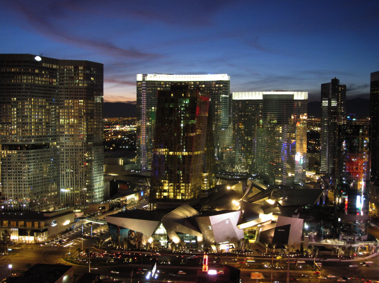 The City Center project in Las Vegas on the strip.