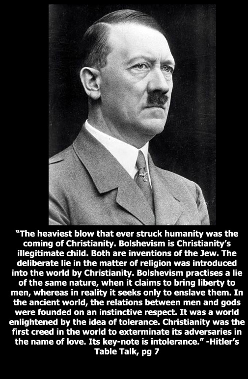 Was Hitler A Christian?