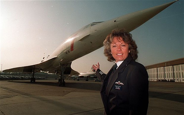Barbara Harmer: left her job as hair-dresser to become the first Concorde woman pilot. 17 Apr 2011