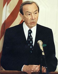 Warren Minor Christopher: was an American lawyer, diplomat and politician. During Bill Clinton's first term as President, Christopher served as the 63rd Secretary of State. Died on March 18, 2011 aged 85.