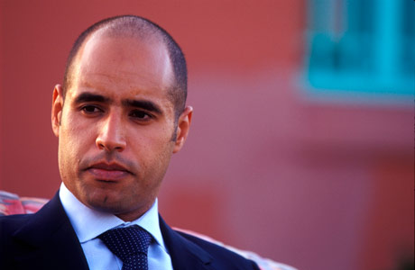 Saif al-Arab al-Gaddafi (Arabic: &#1587;&#1610;&#1601; &#1575;&#1604;&#1593;&#1585;&#1576; &#1575;&#1604;&#1602;&#1584;&#1575;&#1601;&#1610;&#8206;, lit. Sword of the Arabs; of the Gaddafa; 1982 – is the sixth son of Libyan leader Muammar Gaddafi. On 30 April 2011, the Libyan government reported that Saif and three of his young nieces and nephews were killed by a NATO airstrike on his house during the Libyan civil war. He was 29 Years old