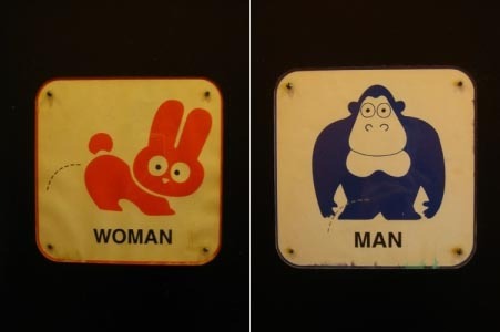Bathroom Signs from around the world