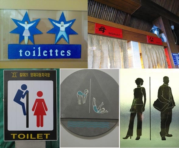 Bathroom Signs from around the world