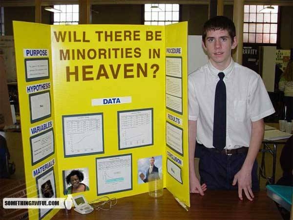 Inappropriate Science Fair Projects
