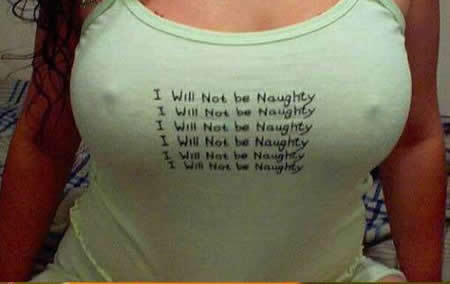 Naughty T-Shirt Slogans