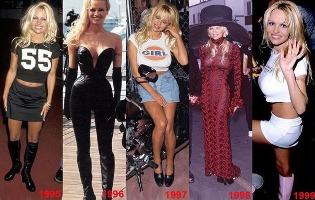 The Evolution of Pamela Anderson