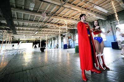 Superhero Wedding