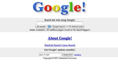 Google 1996