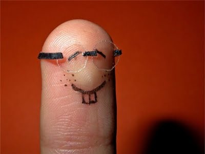 Funny Finger Painting