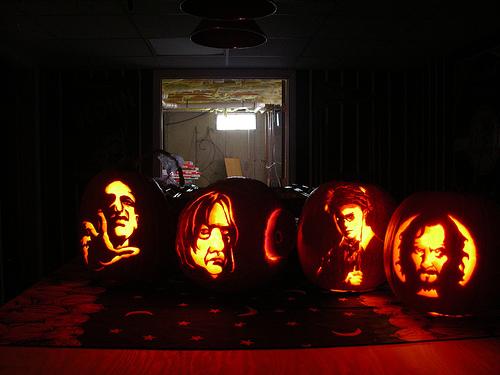Geeky Carved Pumpkins