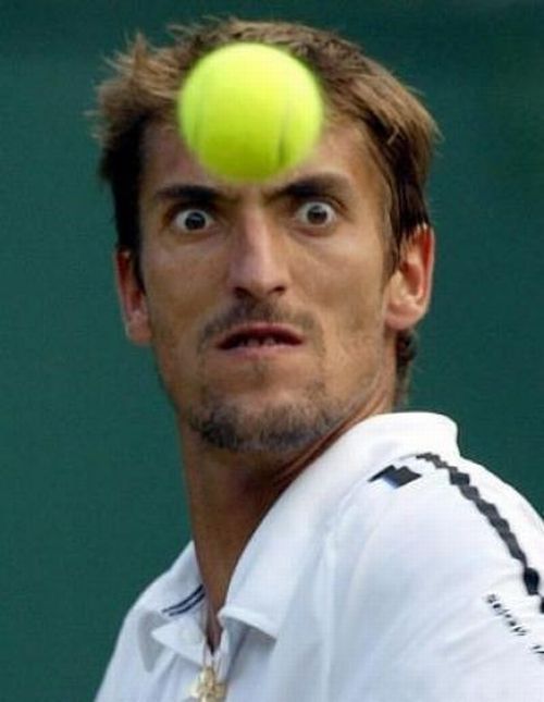 Funny Faces of Athletes