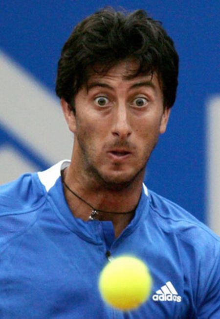 Funny Faces of Athletes