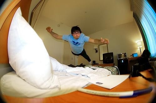 Jumping On Beds