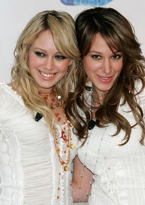 Hilary Duff and her sister Haily