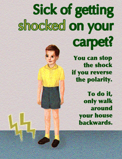 Sick of getting shocked by your carpet?