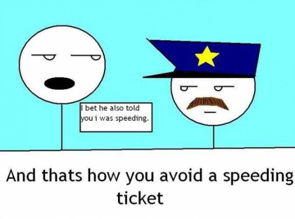 How to Avoid a Speeding Ticket