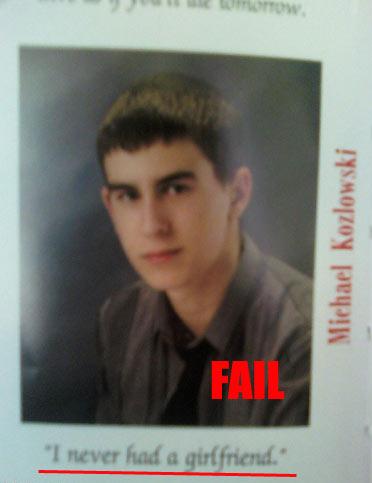 Funny and Fail Yearbooks