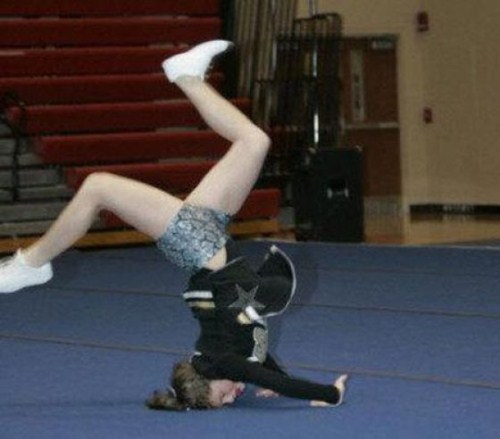 Cheerleader Fail