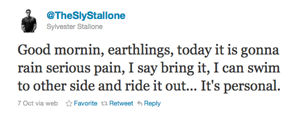 The Wisdom of Sylvester Stallone