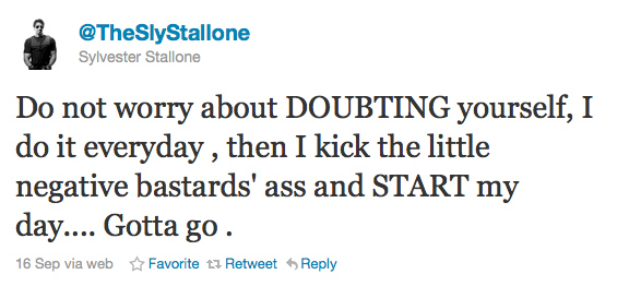 The Wisdom of Sylvester Stallone