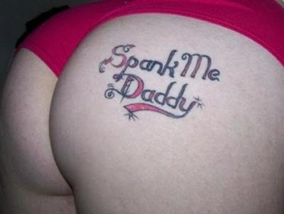 Crazy and Bad Butt Tattoos