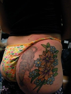 Crazy and Bad Butt Tattoos