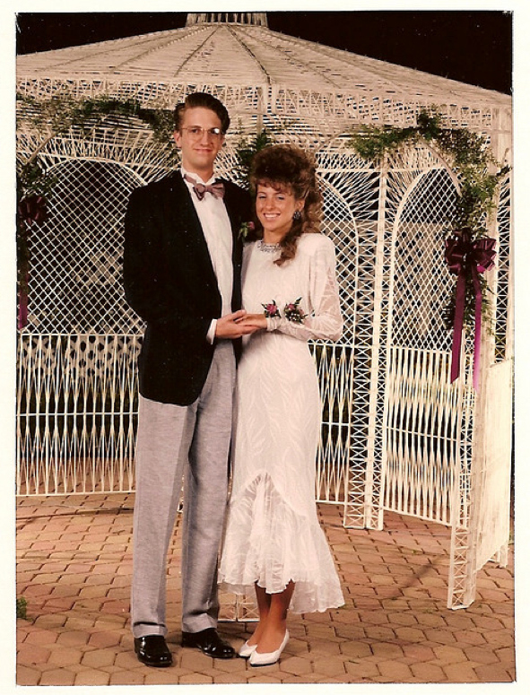 Awkward 80s Prom Portraits