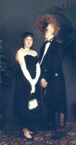 Awkward 80s Prom Portraits