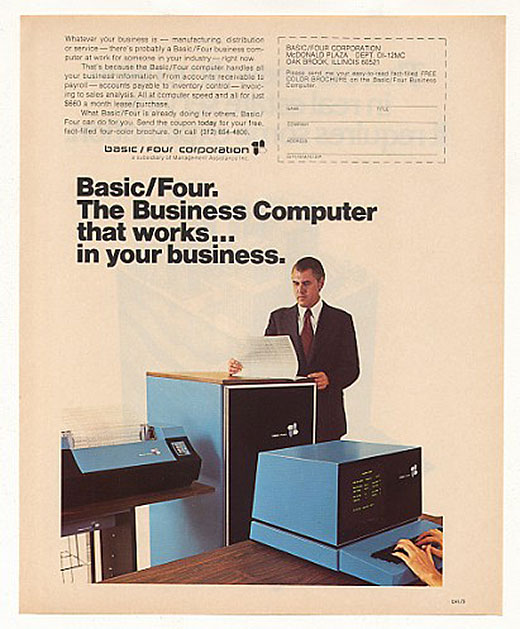 Vintage computer ads