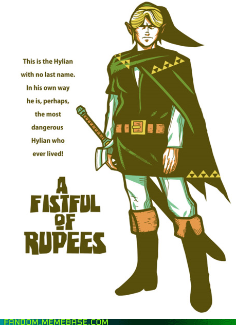 fan art fistful of rupees - This is the Hylian with no last name. In his own way he is, perhaps, the most Les dangerous Hylian who ever lived! Ditmerre Fistful Rupees Fandom Memebase.Com