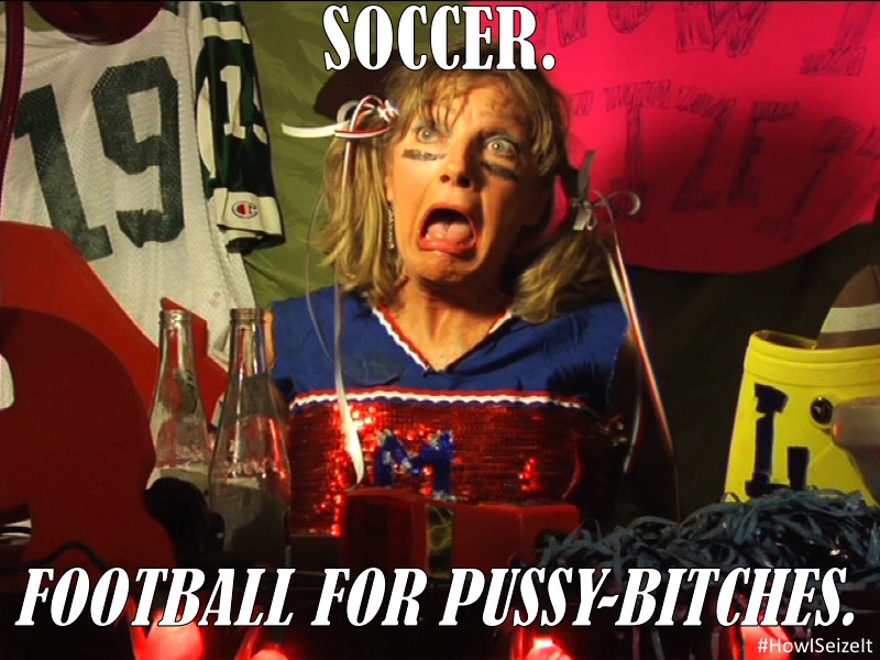 Internet Meme to correspond with How I Seize It #35: "Football."