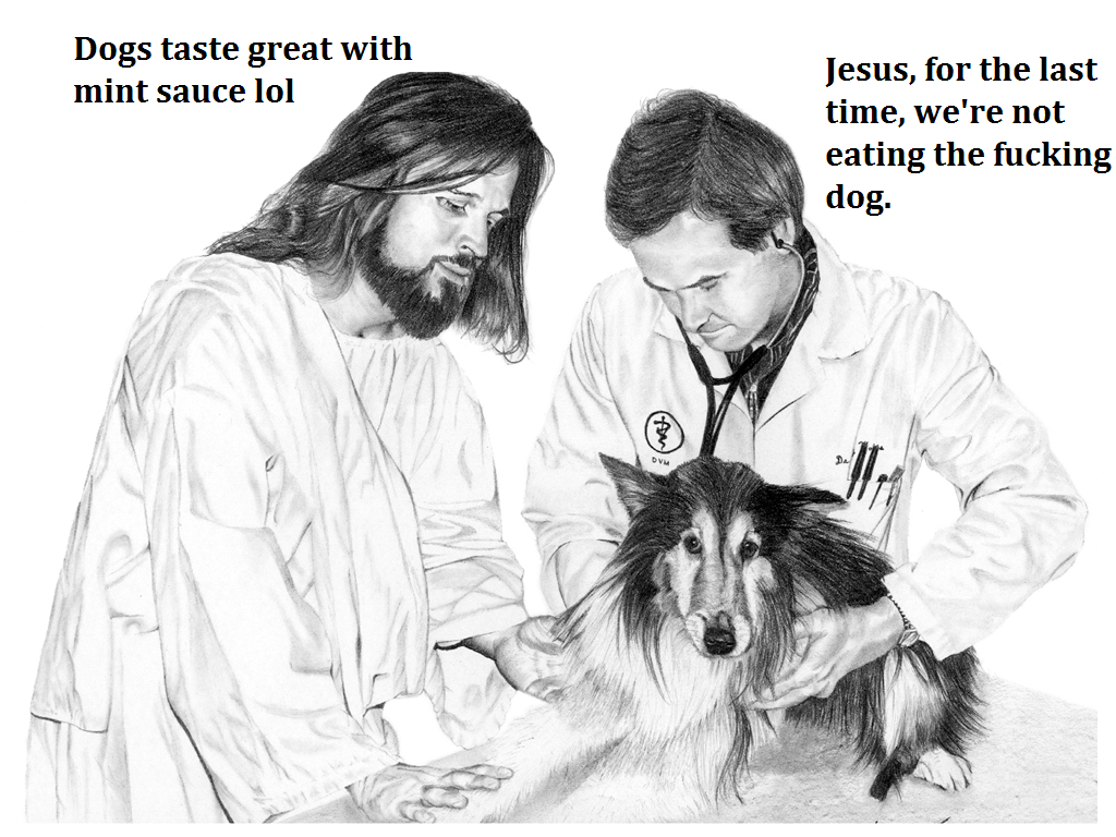 Jesus Loves Dog Meat