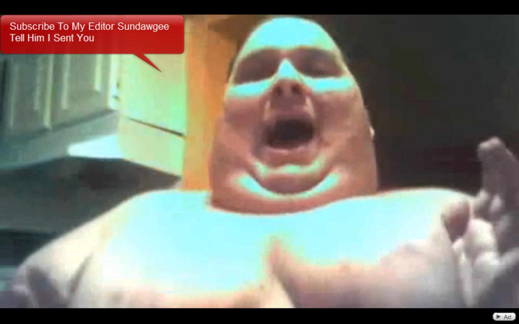 Fat dude I found on blogtv. LOOK AT EM TITIES!!