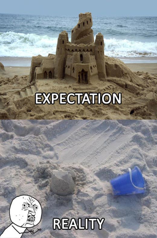 Expectations VS Reality