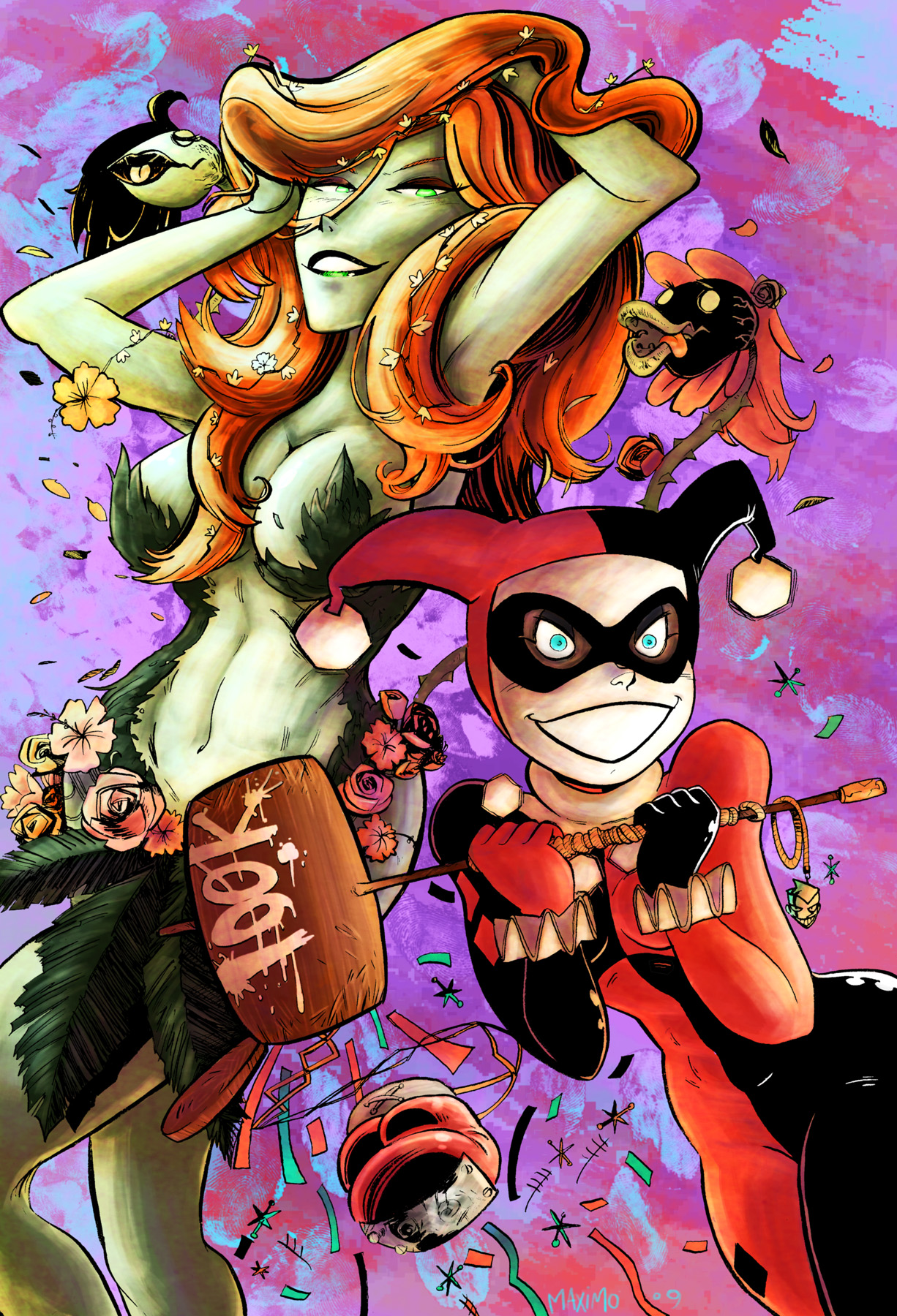 Harley Quinn  Poison Ivy
