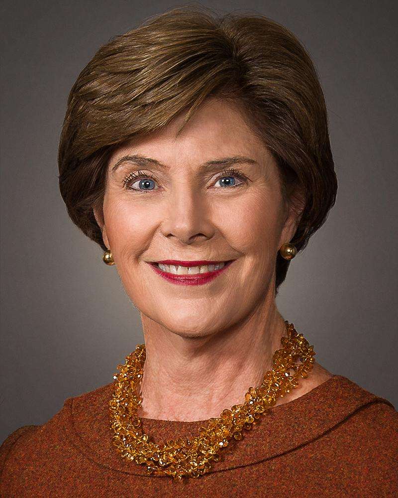 Laura Bush. When Laura Bush was in high school, she neglected to stop at a stop sign when she was driving. She hit another car and killed its driver, Michael Dutton Douglas, who happened to be a close friend and classmate.