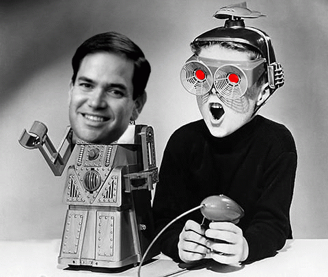 Marco Rubio The Robot