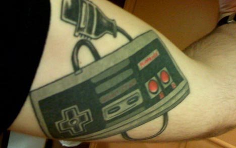 moar video game tattoos