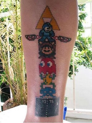 moar video game tattoos