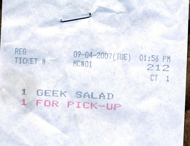 Funny receipts from stores