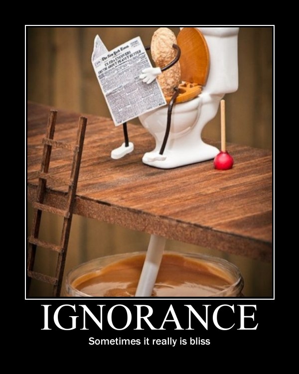 IGNORANCE IS BLISS