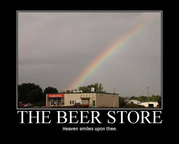 birthday beer meme - The Beer Store Heaven smiles upon thee.