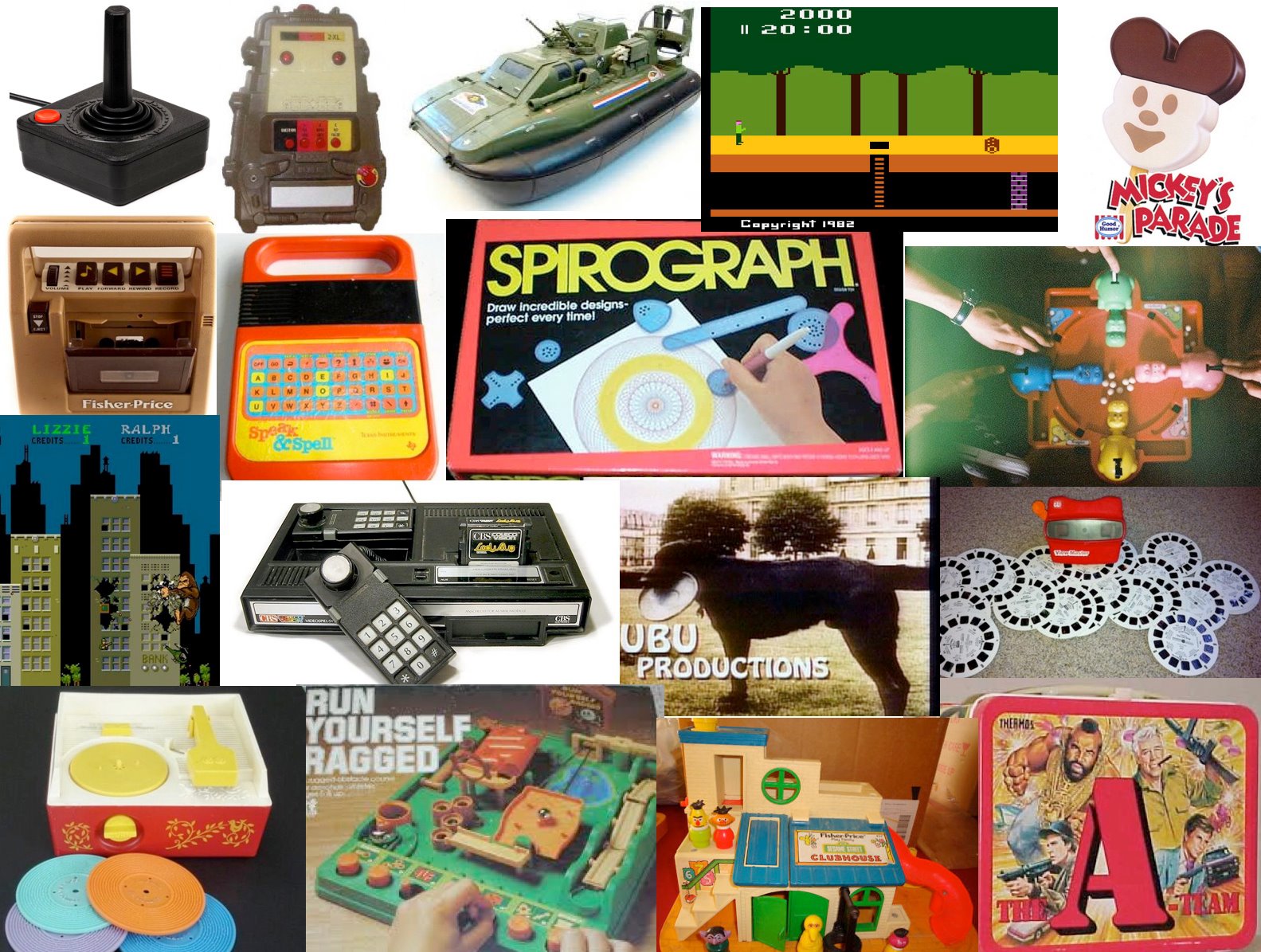 Toys I used to play with in the early 80s