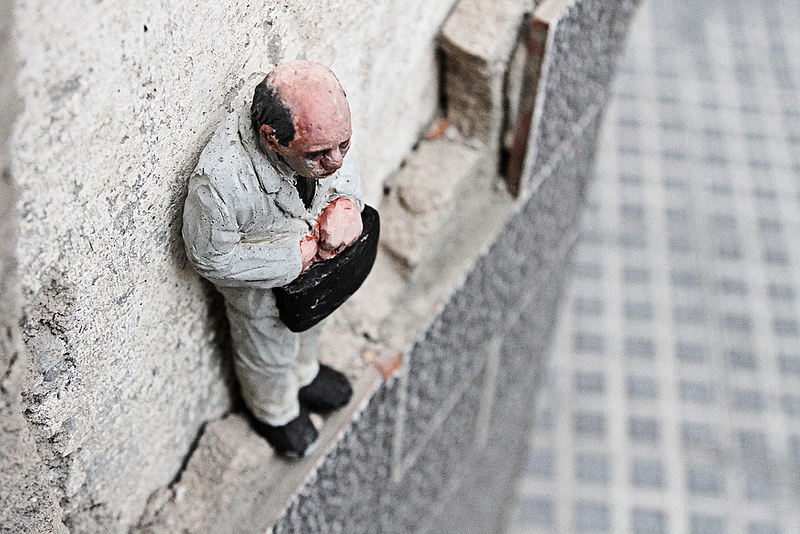 The Unseen Lives of Miniature Cement People