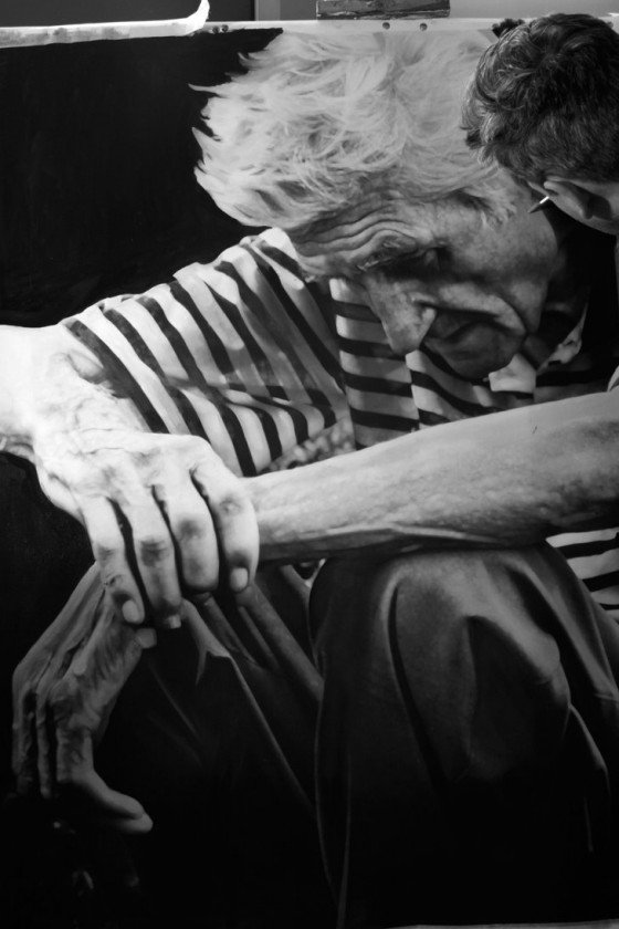 Ultra Realistic Paintings In Black  White
