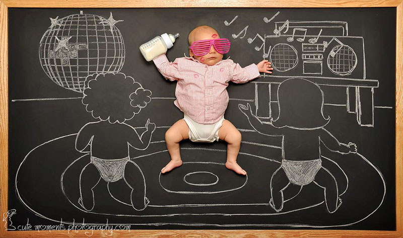 Chalkboard Babies!