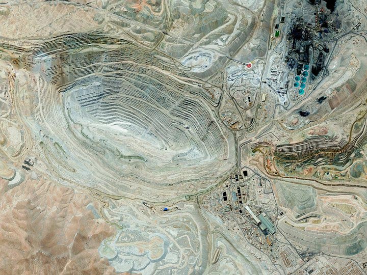 Chile 101412  Chuquicamata copper mine