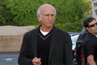 larry david confused gif